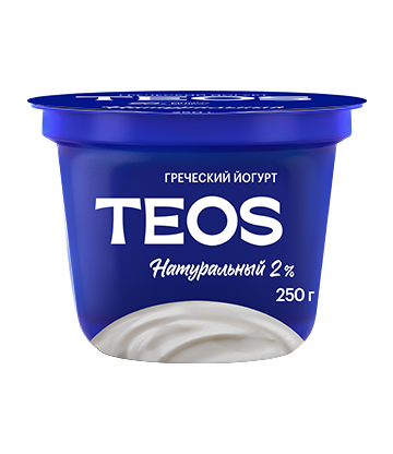 Йогурт Греческий TEOS 2% 250 г