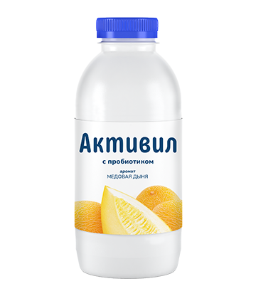 Био-напиток Активил 2% дыня Савушкин 500 г