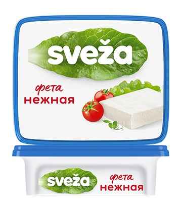 Сыр мягкий Фета нежная Свежа 45% 250 г
