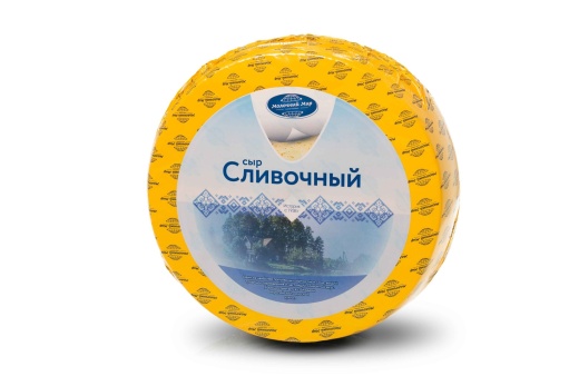 Сыр полутвердый Сливочный премиум Молочный Мир 50% 8 кг