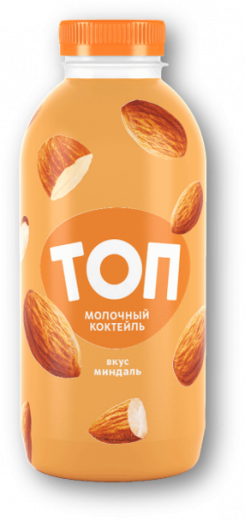 Коктейль молочный ТОП миндаль 2% 450 г