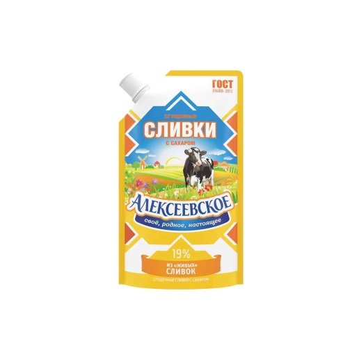 Сливки сгущенные Алексеевское ГОСТ 270 г