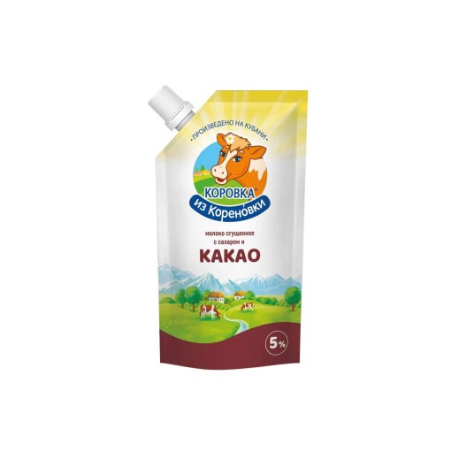 Сгущенное молоко какао Коровка из Кореновки 270 г