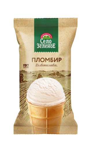 Мороженое СЗ пломбир ваниль вафельный стакан 15% 90 г